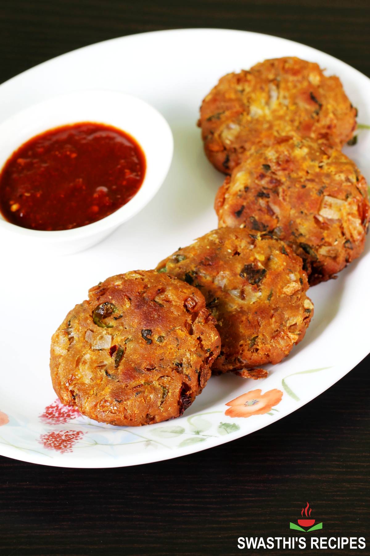 Bread Vada made with bread slices
