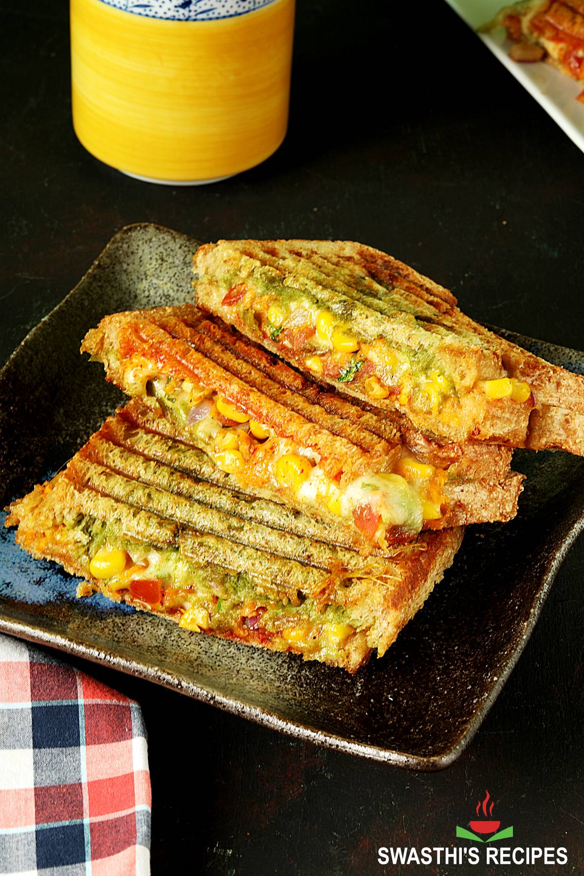 Corn sandwich