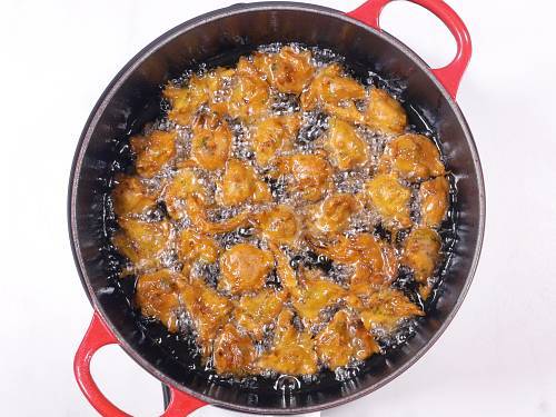 refrying pakora