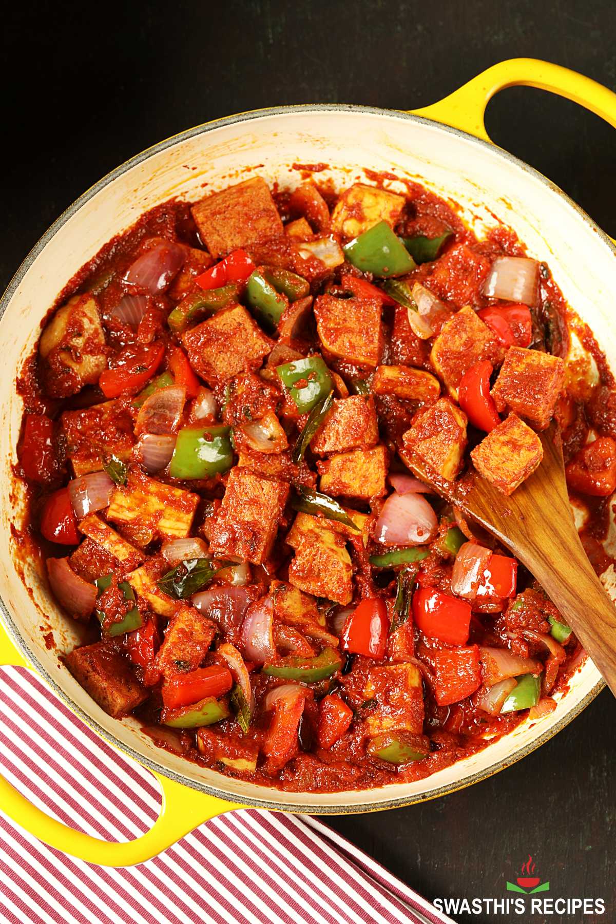 Indian tofu kadai