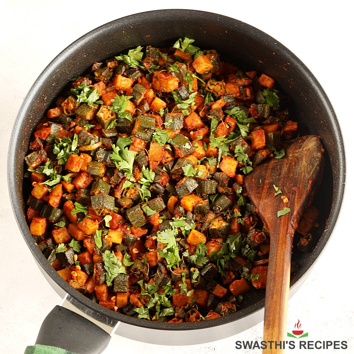 aloo bhindi recipe