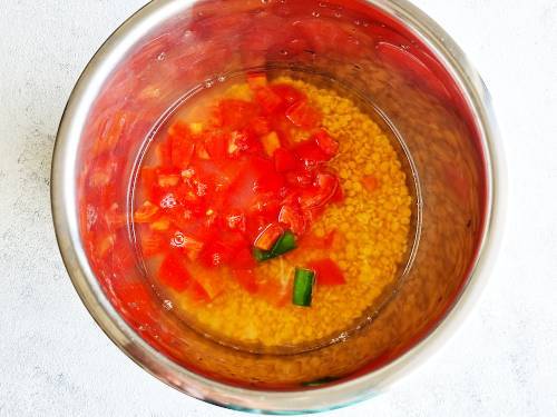 tomato and dal in IP