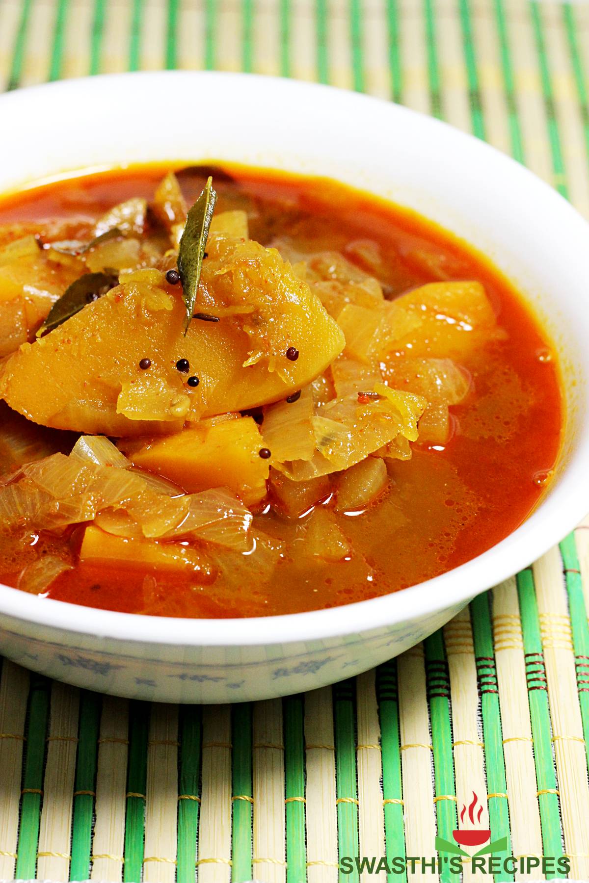 Gummadikaya Pulusu - Pumpkin Pulusu
