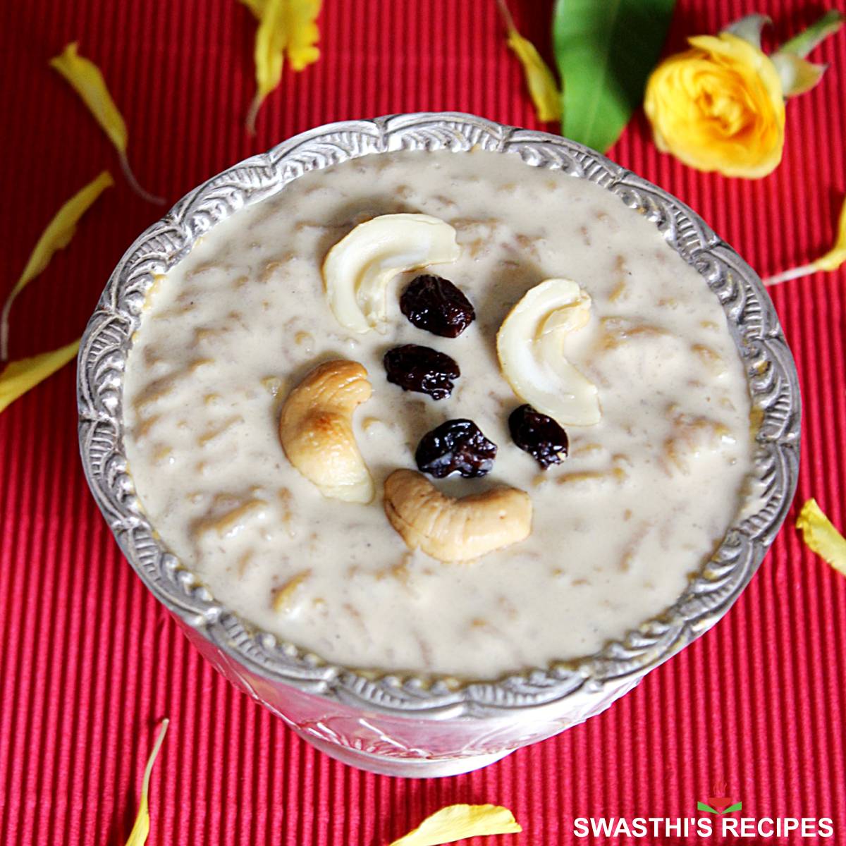 Rice Payasam - Paramannam