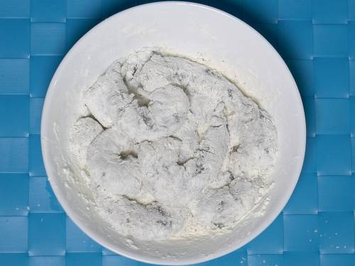 flour coated shrimp