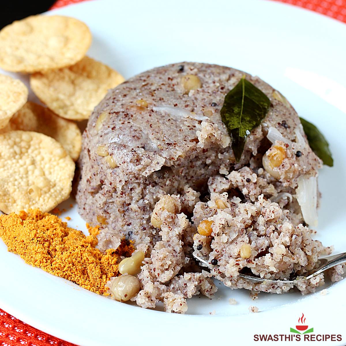Ragi Rava Upma Recipe