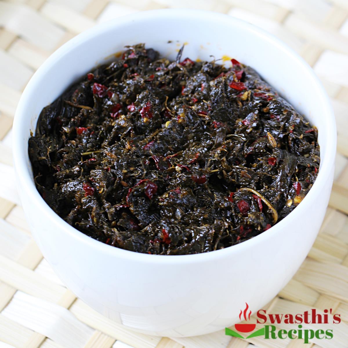 Gongura Pachadi - Pickle Recipe