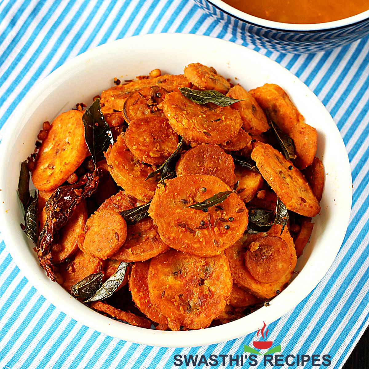 Vazhakkai Fry - Vazhakkai Poriyal