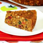 Eggless Christmas Fruit cake
