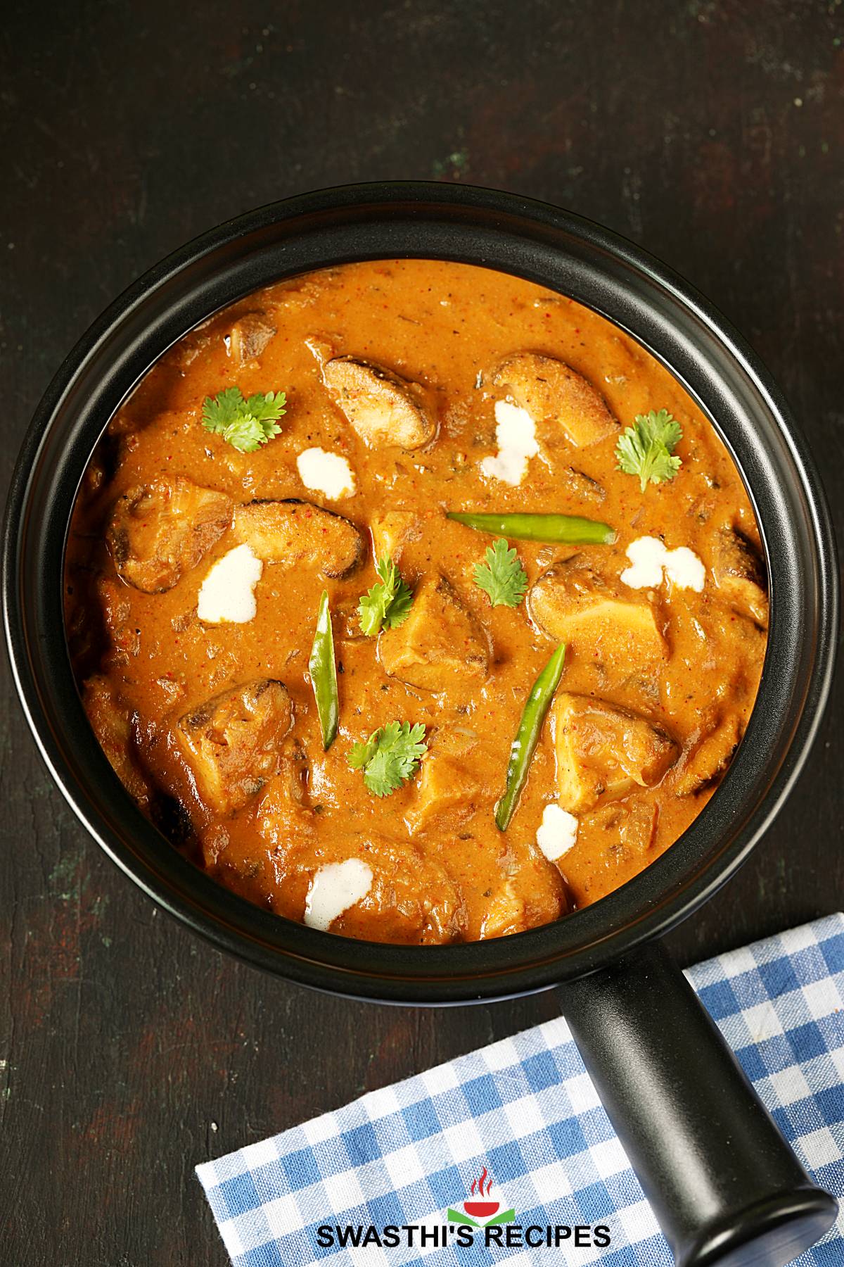 Mushroom Curry - Mushroom Masala