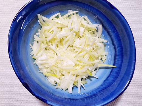 salted onions
