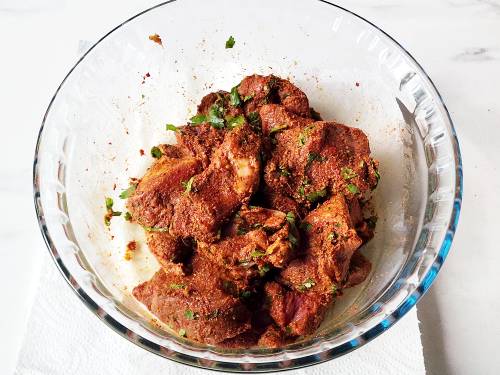 marinated lamb