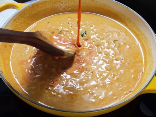adding tamarind