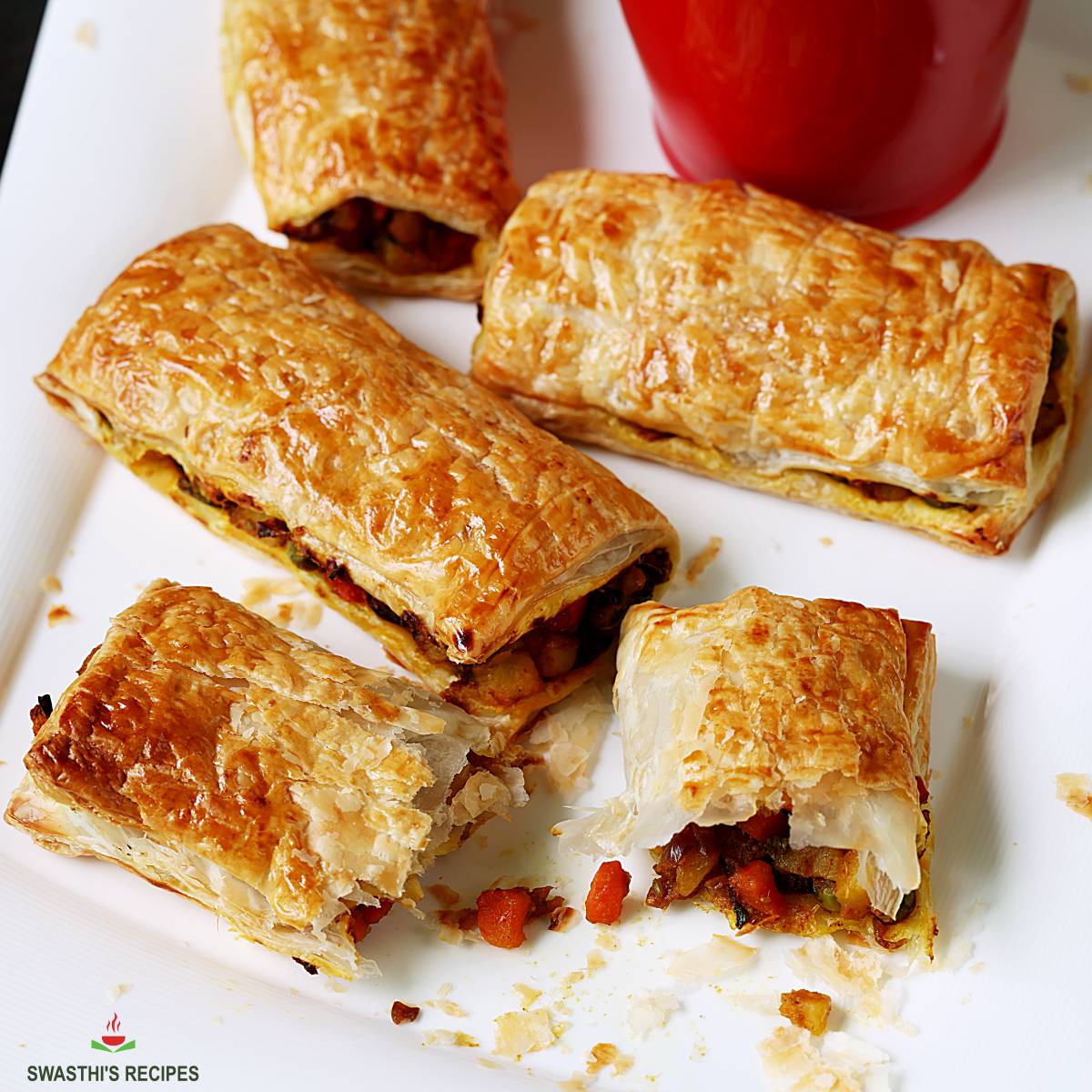 veg puff vegetable puff recipe